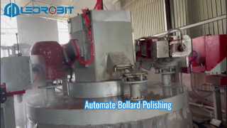 Automatische Pollerpoliermaschine Heavy Duty