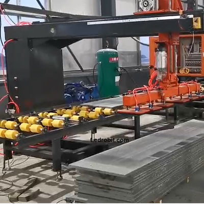 300 kg 3500 mm Lade- und Entlade-System automatische Lade-Stretcher-PLC-Steuerung