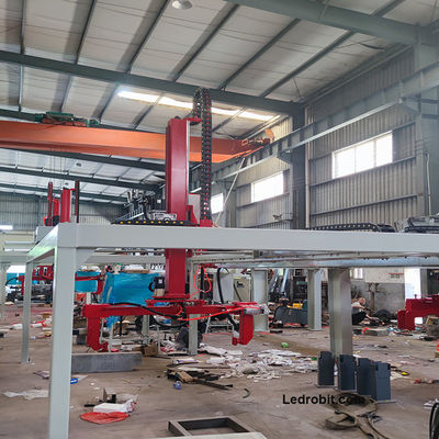 Industrielle 300 bis 3000 kg Cnc-Ladung und Entladung von Klemmgriffe Automatisches Palletierungssystem