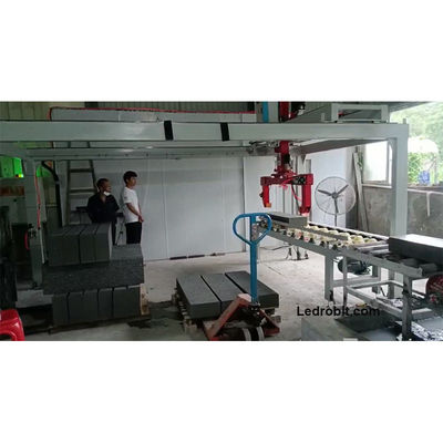 Automatisches Lade- und Entlade-System für Palletierung durch Roboter Automatisches Klemm-Entladegerät mit Rahmen