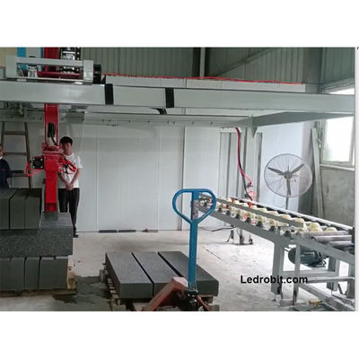 Vollautomatische Plattenpalletisierungs-Roboter-Klemm-Ladenablade-Maschine 300kg - 3000kg Kapazität