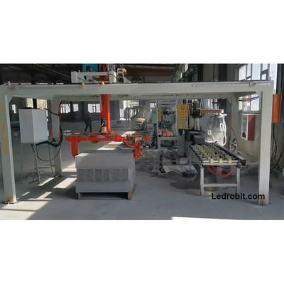 LCD-Bildschirm Automatische Lade- und Entlademaschine Kreuzstapelung Automatischer Palletizer
