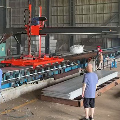 Anpassung Automatische Palletizer-Maschine Fußbodenmontierte Schiefer-Palletizer-Ausstattung