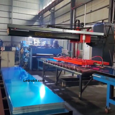 Maschine für das Palletieren mit Servomotor, die auf dem Boden installiert ist