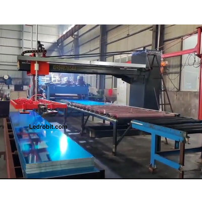 Compact Industrial Palletizer mit individuell anpassbarer Beförderungsrichtung
