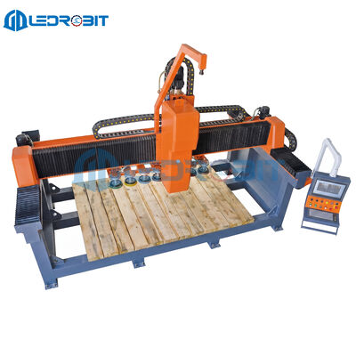 Hochpräzisions-CNC-Vision-Poliermaschine mit visionbasierter automatischer Positionierung und Dual-Y-Achsen-Antrieb für 3200 x 1500 mm Steinbearbeitung