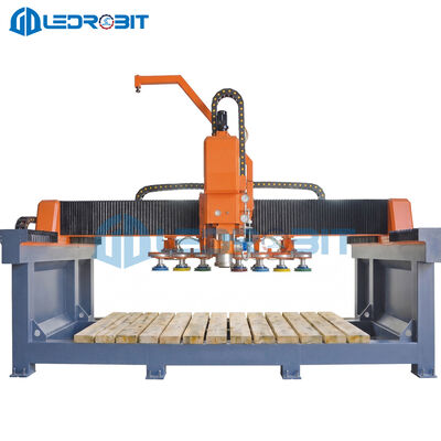 Hochsteife CNC-Steinpoliermaschine mit einer maximalen Bearbeitungsgröße von 3200 x 1500 mm und Doppel-Y-Achsen-Antrieb für präzise Steinbearbeitung